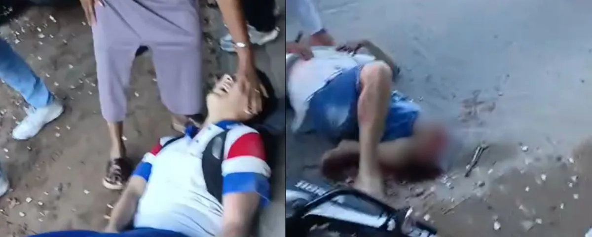 Dos jóvenes graves tras accidente de moto en La Nevada de Valledupar: uno sería estudiante