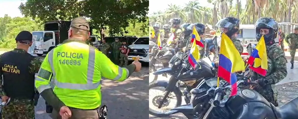 Más de 6.000 soldados y puestos de control reforzarán la seguridad en las vías del Cesar durante el puente festivo
