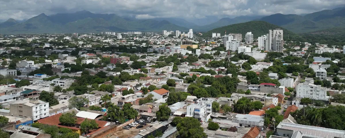 Foto panorámica de Valledupar.