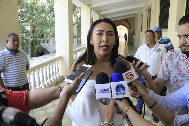 Lianis Gutiérrez, personera auxiliar de Valledupar.